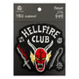 Патч Stranger Things: Hellfire Club: Logo (Black), (6343)
