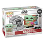 Комплект Funko POP!: Tees: Star Wars: The Mandalorian: Grogu w/ Cookie (L) (Flocked) (Special Edition), (63623) 2