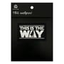 Шеврон Star Wars: The Mandalorian: Mandalorian: «‎This Is The Way», (6413)