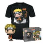 Комплект Funko POP!: Tees: Animation: Naruto: Naruto Uzumaki (Special Edition) (L), (64753)