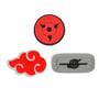 Набір джибітсів Naruto: Sharingan, Akatsuki and Konoha Logos, (6549)