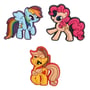 Набор джибитсов My Little Pony: Rainbow Dash, Pinkie Pie and Applejack, (6568)