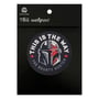 Шеврон Star Wars: The Mandalorian: Mandalorian: «‎This Is The Way The Bounty Hunter» (Black), (6658)