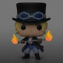 Фігурка Funko POP!: Animation: One Piece: Luffytaro, Sabo, Roronoa Zoro and Jinbe (4-Рack) (GameStop Exclusive) (Glows in the Dark), (691079) 3