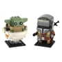 Конструктор Lego: Brick Headz: Star Wars: The Mandalorian: The Mandalorian and The Child, (75317) 2
