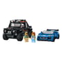 Конструктор LEGO: Speed Champions: Jaguar х Land Rover: Jaguar F-TYPE Project 7 and Land Rover Defender Classic, (76922) 2