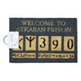 Вхідний килимок Pyramid International: Wizarding World: Harry Potter: Azkaban Prison Sign: «Welcome to Azkaban Prison», (85223)