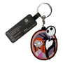 Брелок двосторонній Disney: The Nightmare Before Christmas: Jack and Sally, (9149)
