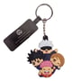 Брелок двосторонній Jujutsu Kaisen: Satoru, Nobara, Yuji and Megumi, (9465)