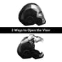 Інтерактивний шолом Marvel: Iron Man: Mark V Armor: Electronic Helmet (Glossy & Matte Black), (999002) 4