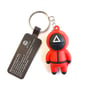 Брелок Squid Game: Pink Soldier (triangle), small, (10239)