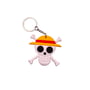 Брелок двухсторонний Anime: One Piece Luffy Skull, (10332)