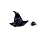 Металевий значок (пін) Witch Hat "Basic Witch" (silver), (11710)