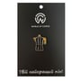 Металевий значок (пін) Coffee Pot (Black / Gold), (13395)