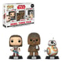Фигурки Funko POP!: Star Wars: The Last Jedi: Rebel Three Pack, (26487)