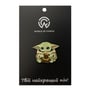 Металевий значок (пін) Star Wars: The Mandalorian: Grogu w/ Ewok Toy, (11079)
