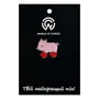 Металлический значок (пин) Pig In Red Boots, (11540)