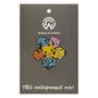 Металлический значок (пин) Pokemon: Pikachu, Squirtle, Charmander, Bulbasaur, Psyduck and Jigglypuff, (12672)