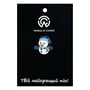 Металевий значок (пін) Snowman (Chibi), (12856)