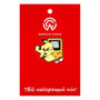 Металлический значок (пин) Pokemon: Pikachu w/ Nintendo, (13007)