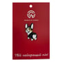 Металевий значок (пін) Corgi (Black), (13765)