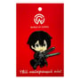 Металлический значок (пин) Sword Art Online: Kirigaya Kazuto, (13874)