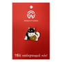 Металлический значок (пин) Black, White & Ginger Cats, (14002)
