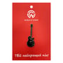Металлический значок (пин) Guitar (Black), (14120)