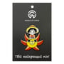Металлический значок (пин) One Piece: Luffy on Thousand Sunny (Chibi), (14139)