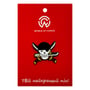 Металевий значок (пін) One Piece: Zoro Skull: Logo, (14241)