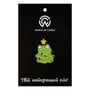 Металевий значок (пін) Frog in New Year Tree Costume, (14373)