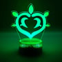Акриловий світильник Genshin Impact: Dendra: Logo, (40955)