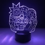 Акриловый светильник Rick & Morty: Rick and Morty, (41919)