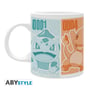 Кухоль ABYstyle: Pokemon: Bulbasaur, Charmander, Squirtle, Pikachu, (43598) 2