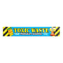 Цукерка Toxic Waste: Nuclear Sludge: Blue Raspberry Chew Bar, (50540)