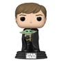 Фигурка Funko POP!: Star Wars: The Mandalorian: Luke Skywalker w/ Grogu, (58290) 2