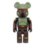 *Original* Be@rbrick: Star Wars: The Mandalorian: Boba Fett (Recovered Armor) (Set) (100% & 400%), (602073) 3