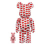 *Original* Be@rbrick: Hide: White Heart (Set) (100% & 400%), (610528)