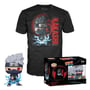 Комплект Funko POP!: Tees: Naruto: Hatake Kakashi (M) (Glows in the Dark) (Special Edition), (63364)