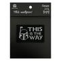 Шеврон Star Wars: The Mandalorian: Mandalorian: «‎This Is The Way» (Black), (6412)