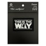 Шеврон Star Wars: The Mandalorian: Mandalorian: «‎This Is The Way», (6413)