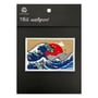 Шеврон Art: Katsushika Hokusai: The Great Wave of Kanagawa on Red Fuji, (6463)