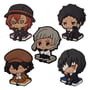 Набор джибитсов Bungo Stray Dogs: Chuya, Ryunosuke, Atsushi, Ranpo, Osamu, (6580)