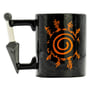 3D кружка ABYstyle: Naruto: Konoha Symbol & Eight Trigrams Seal: Kunai, (77275) 3