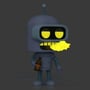 Фигурка Funko POP!: Animation: Futurama: Bender (Glow Chase Limited Edition) (Special Edition), (819410) 3