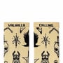 Шкарпетки Noskar: Nordic Tattoo: «Valhalla Calling» (р. 36-40), (91451) 2