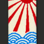Шкарпетки японські CEH: Sun Over Waves: «波上の太陽» (р. 35-39), (91518) 2