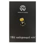 Металевий значок (пін) Battery "Stay Positive", (11189)