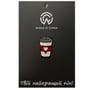 Металлический значок (пин) Coffee Cup w/ Love, (12162)