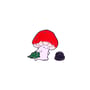 Металевий значок (пін) Mushroom, (12273)